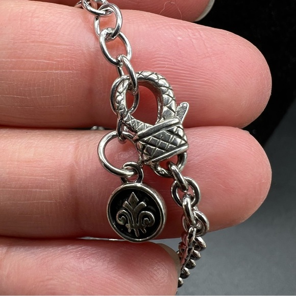 ANDREA CANDELA 18K Diamond Sterling Silver 20” Ornate Filagree Necklace - Picture 3 of 12